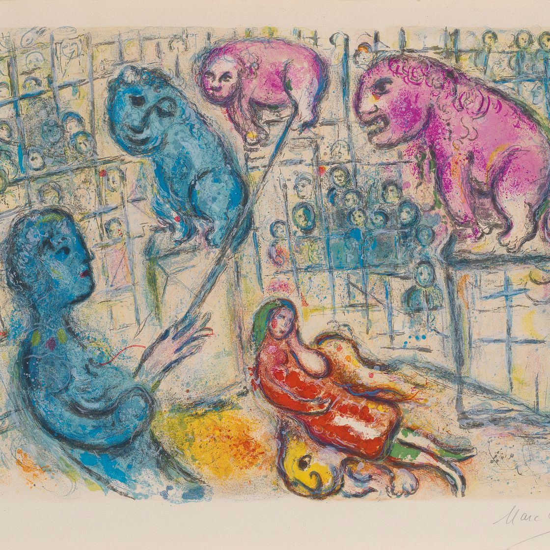 Marc Chagall — Одна тарелка от: Le Cirque