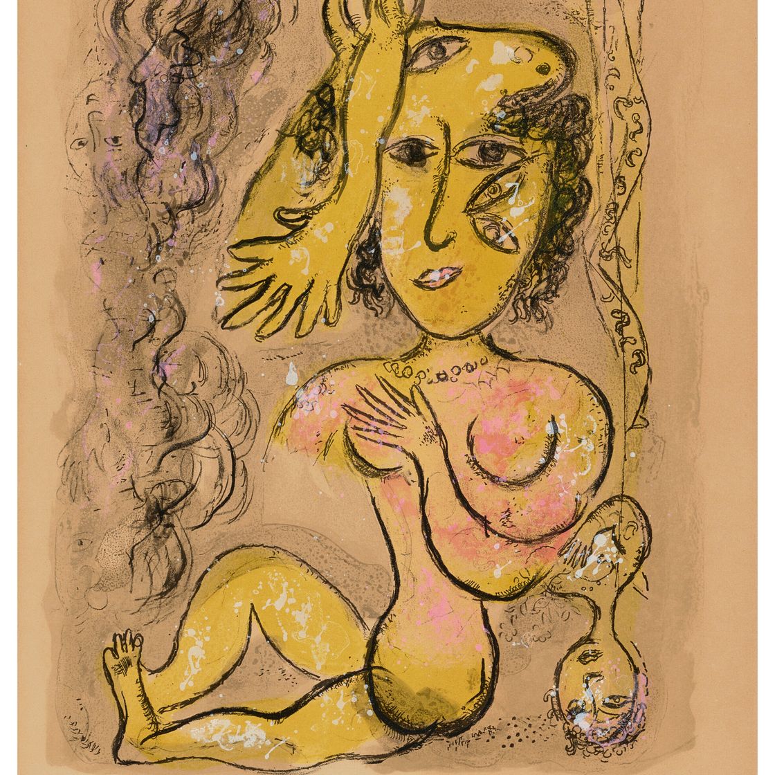 Marc Chagall — Le cirque: одна тарелка