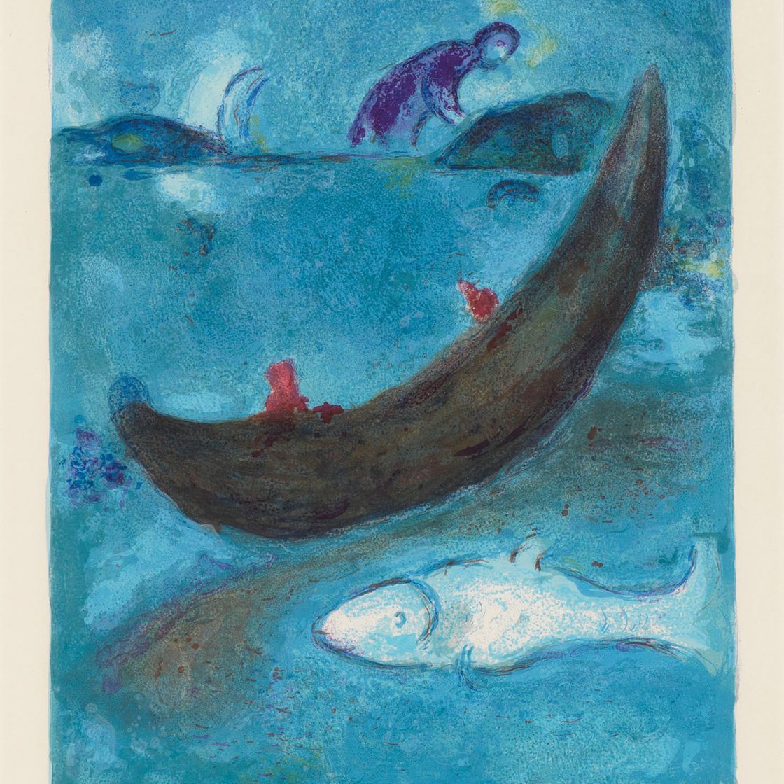 Marc Chagall — "Смерть дофина и три тысячи лет спустя", от: Дафнис и Хлоя