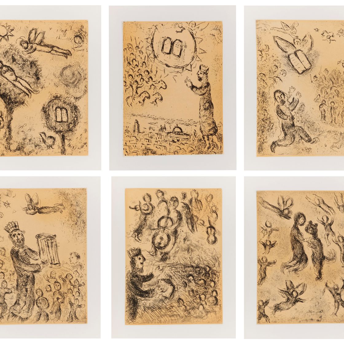 Marc Chagall — Псалом Давида