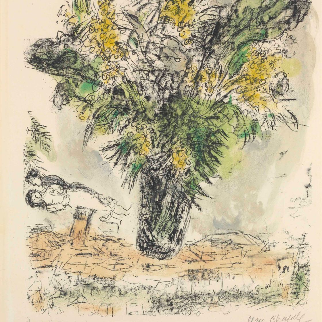 Marc Chagall — "Мимозы"
