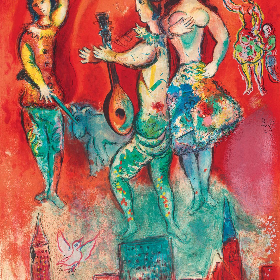 Marc Chagall — Кармен