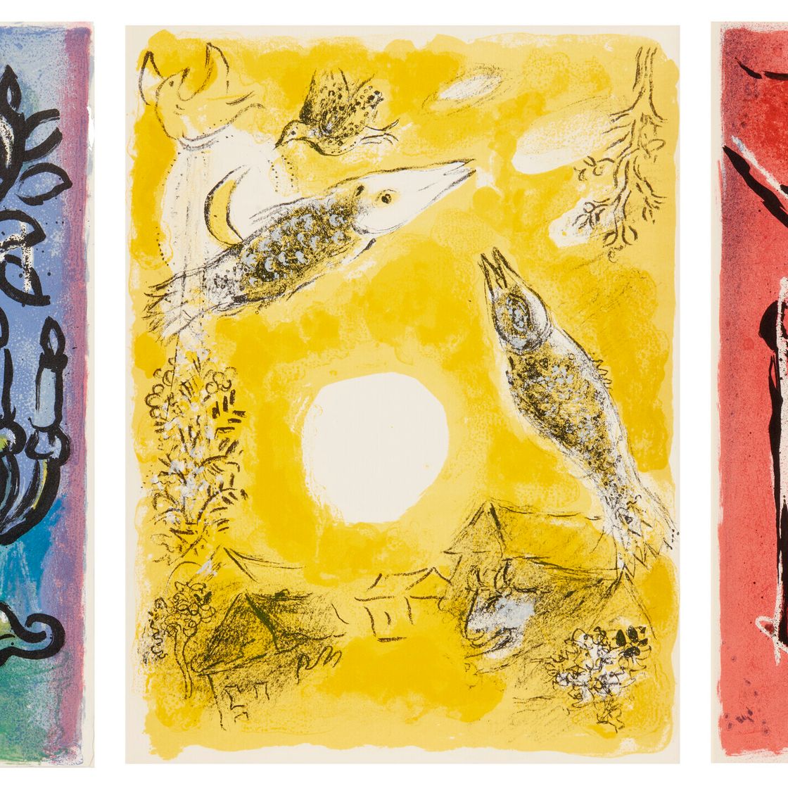 Marc Chagall — Жан Леймари: Витро для Иерусалима
