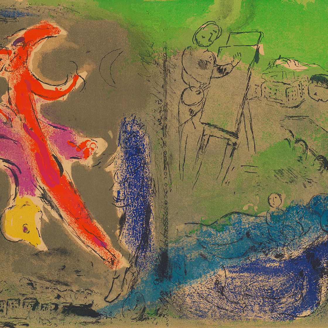 Marc Chagall — Видение Парижа