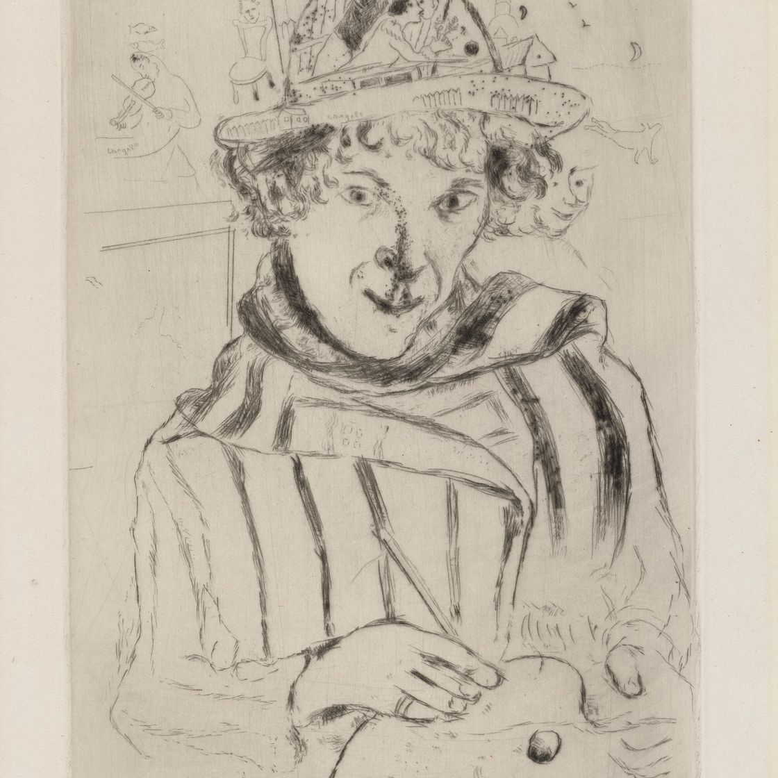Marc Chagall — Автопортрет с вводной частью или без нее