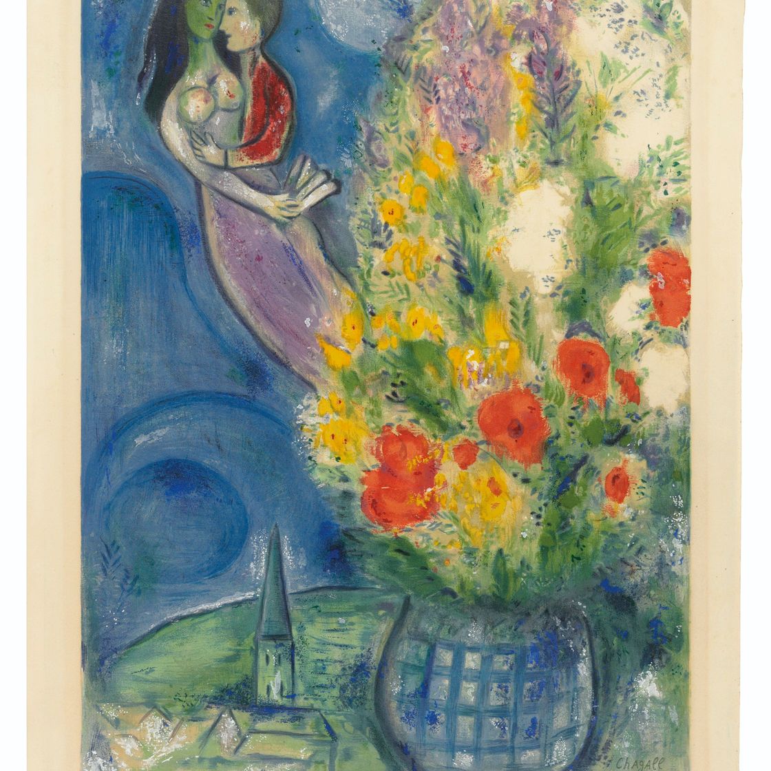 Marc Chagall — Коклюшки, изображение 2
