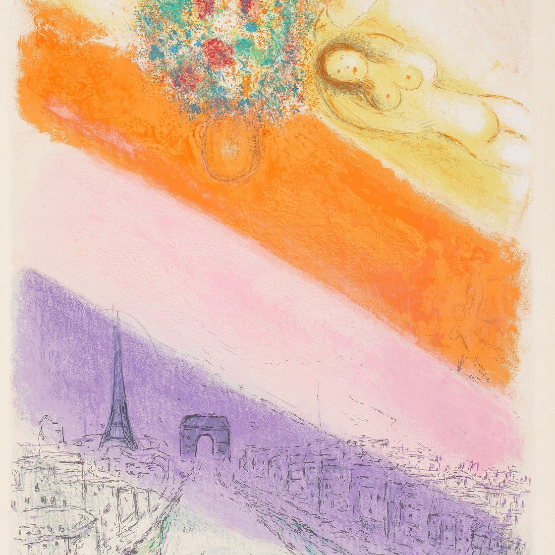 Marc Chagall — Елисейские поля