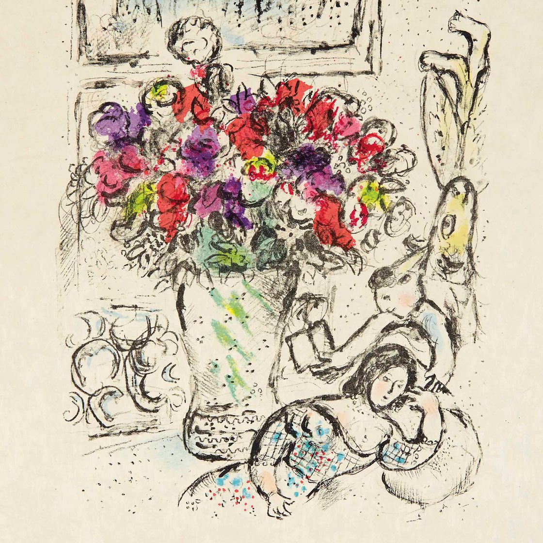 Marc Chagall — Анемоны (Сорлье 730)