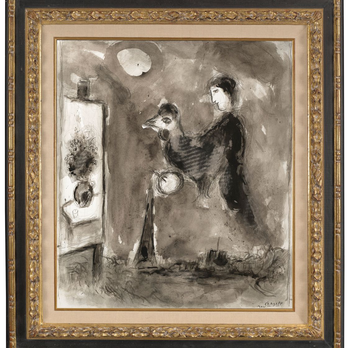 Marc Chagall — Прогулка по Парижу, изображение 2