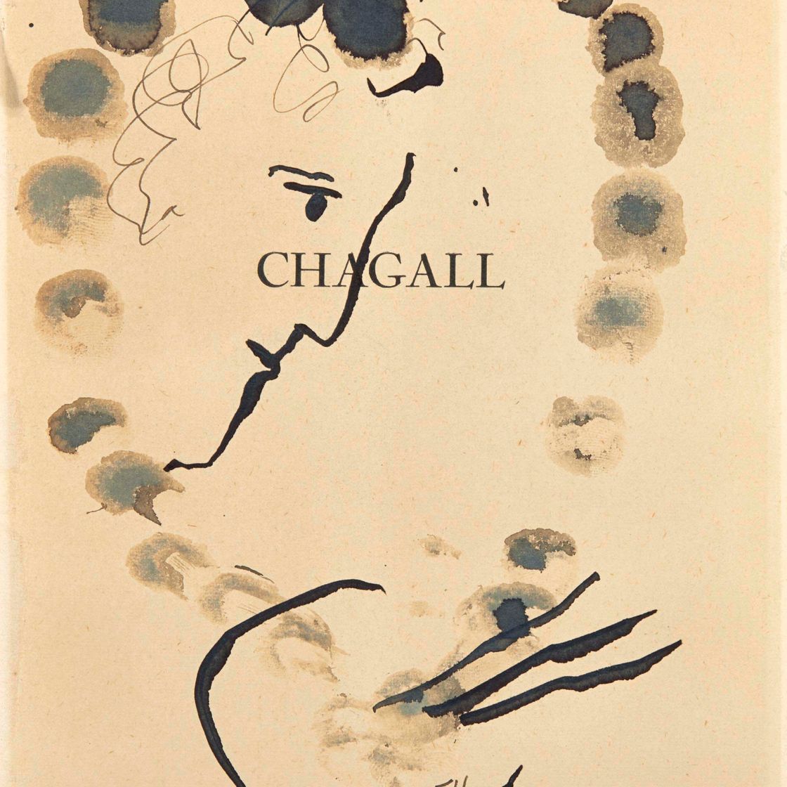 Marc Chagall — Автопортрет в стиле палитры