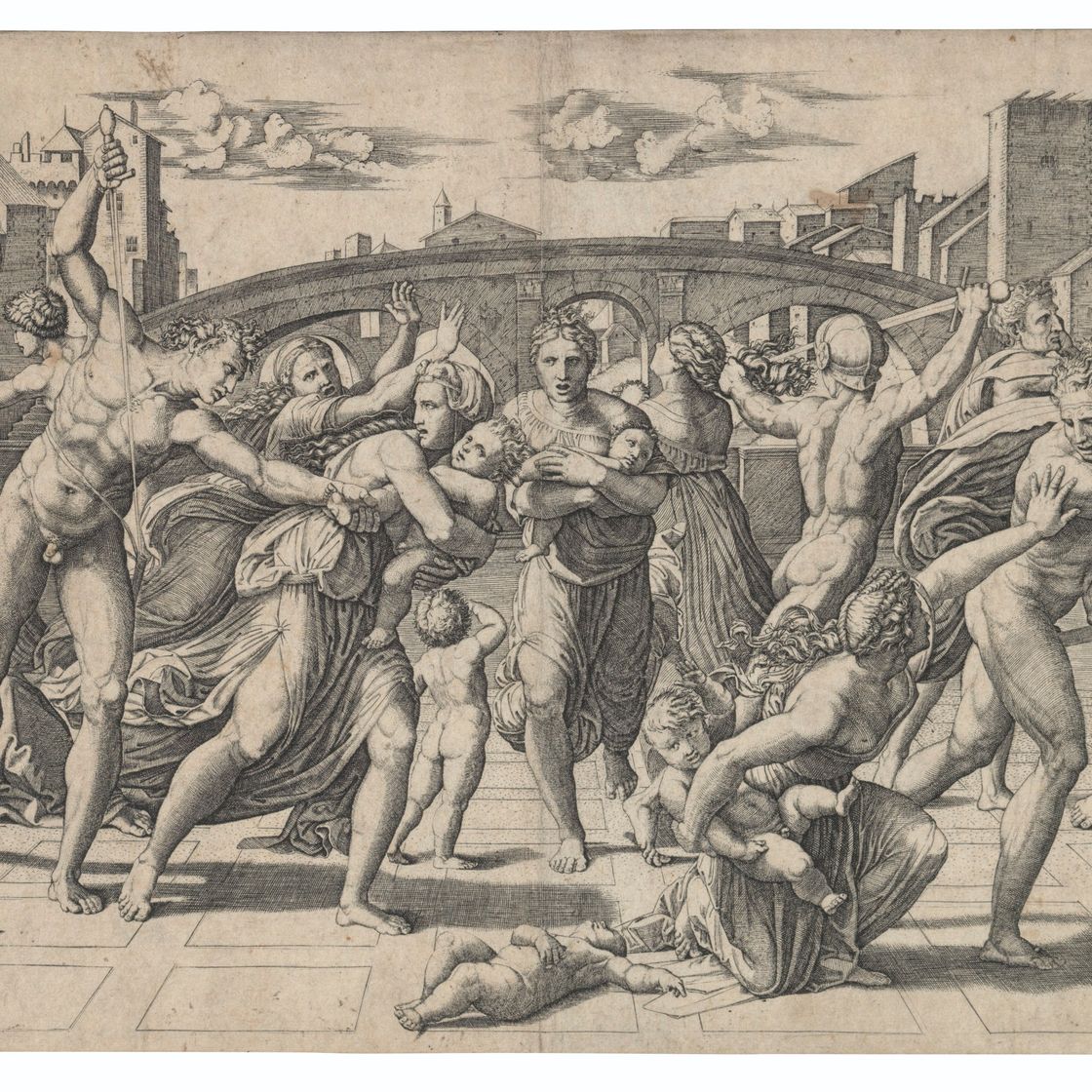 Marcantonio Raimondi — Массовое убийство невинных