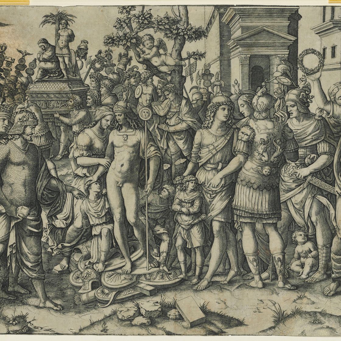 Marcantonio Raimondi — Триумф, изображение 1