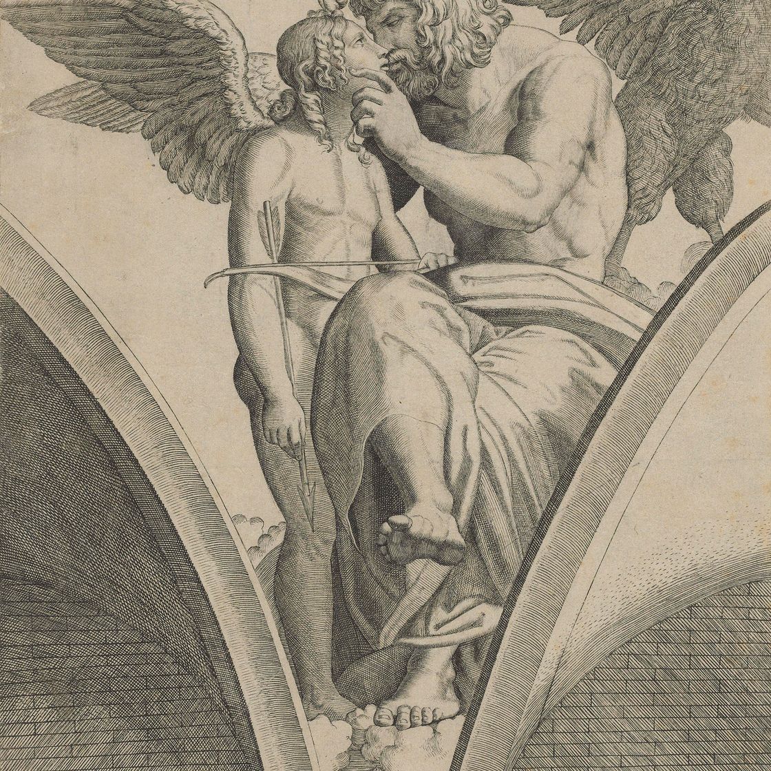 Marcantonio Raimondi — Группа из пяти гравюр