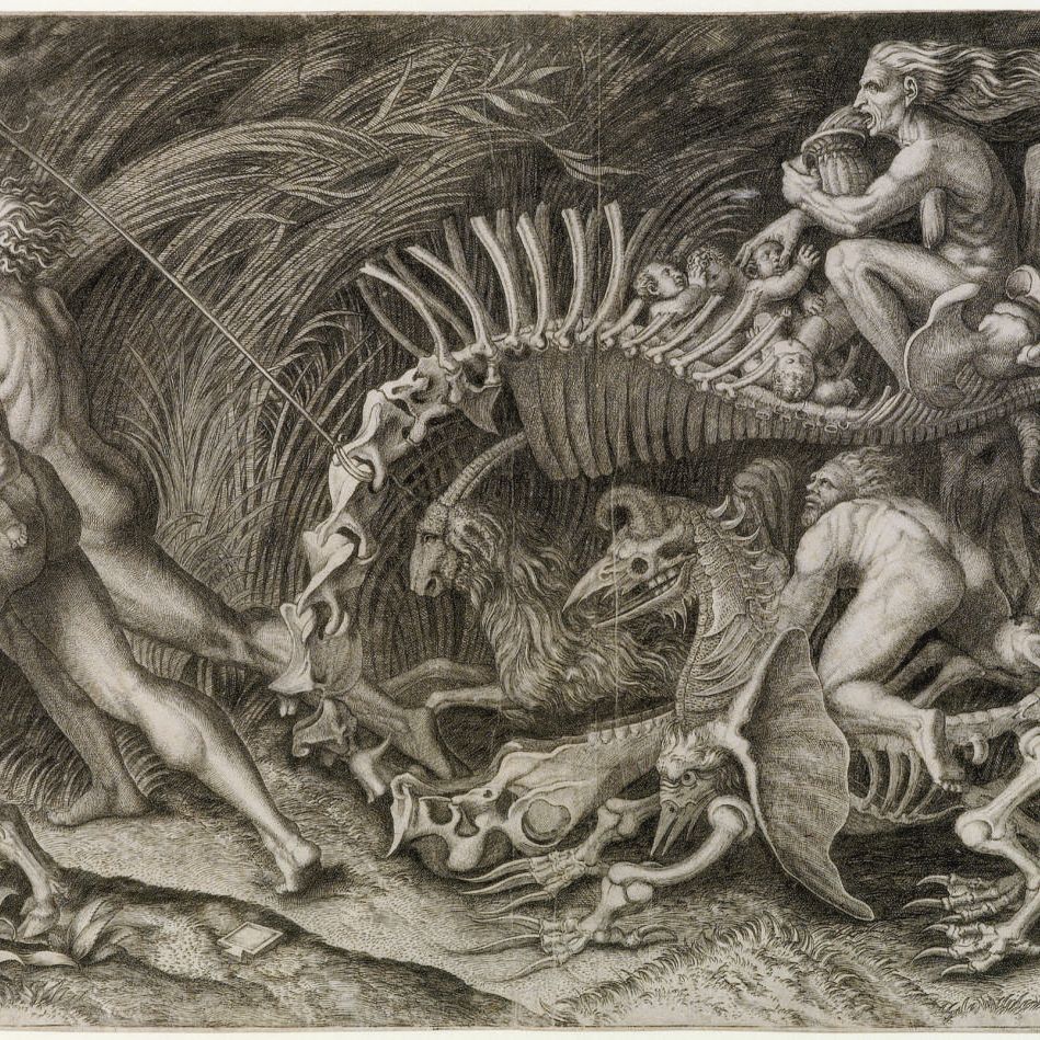 Marcantonio Raimondi — Ло Стрегоццо (Р. XIV, 426)