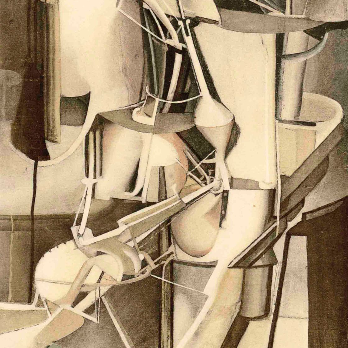 Marcel Duchamp — Невеста, от нашего партнера Марселя Дюшана по "Розе Селеви" ("В чемодане") (стр. 456; см. стр. 253 и 484)