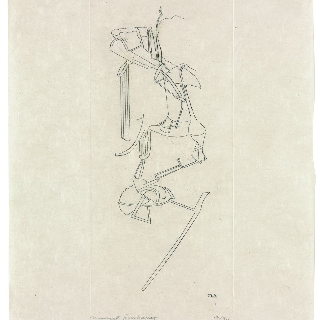 Marcel Duchamp — Невеста из Большого стекла и связанные с ней работы