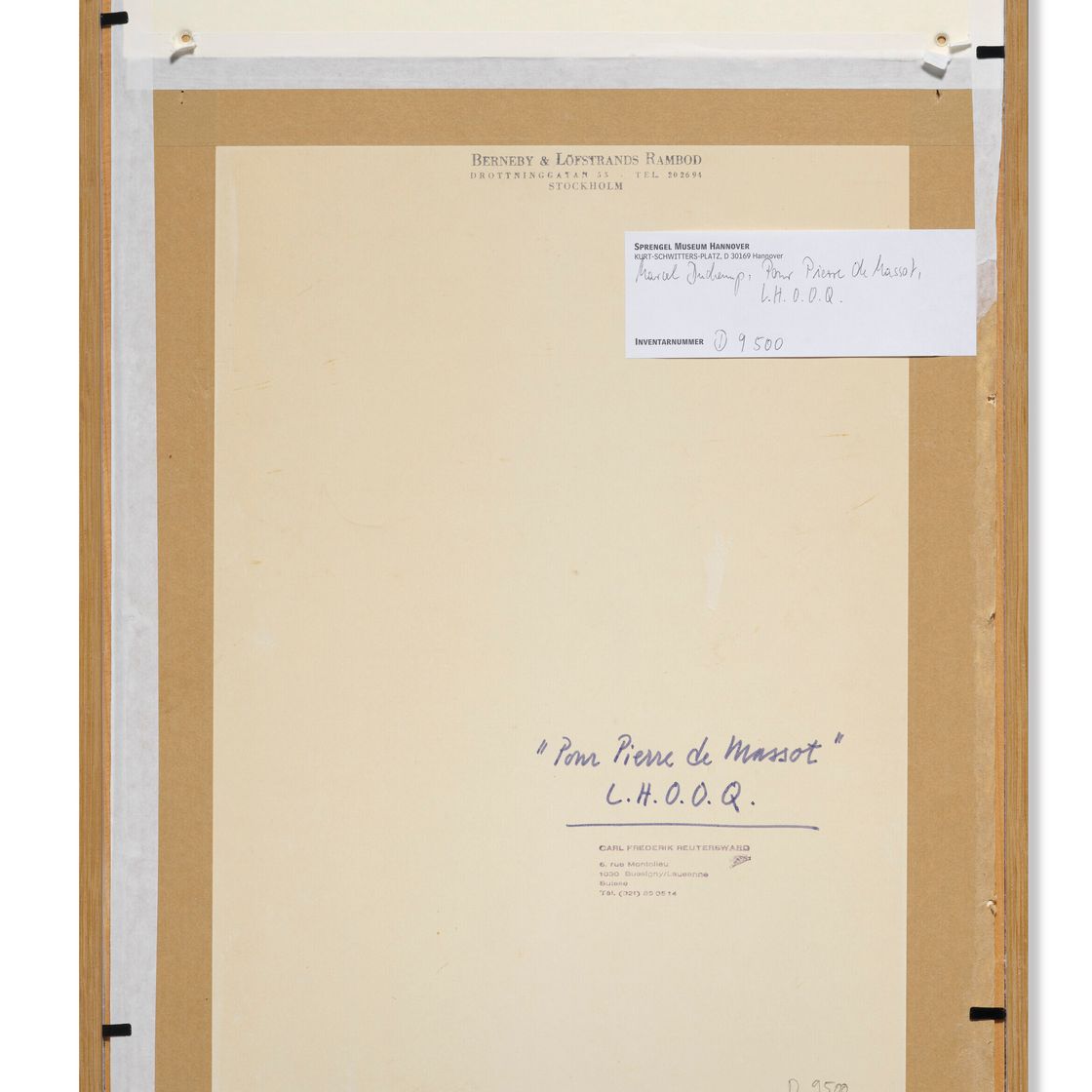 Marcel Duchamp — Л.Х.О.О.К., изображение 6