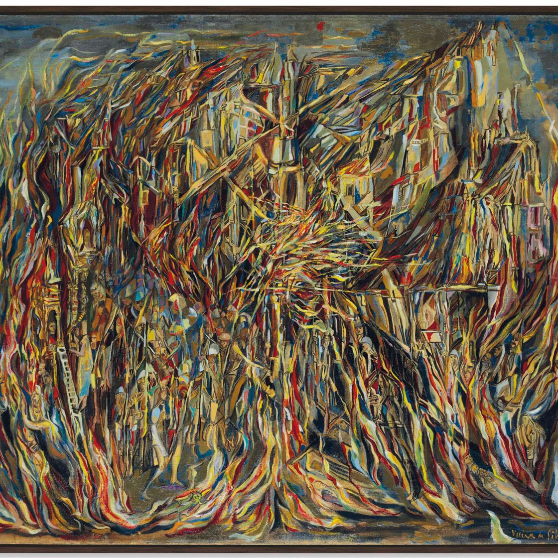 Maria Helena Vieira da Silva — L'Incendie I (Пламя I)