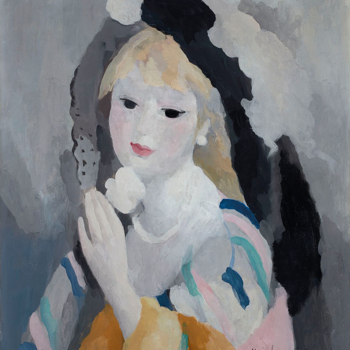 Marie Laurencin — Женщина а-ля розово-бланш
