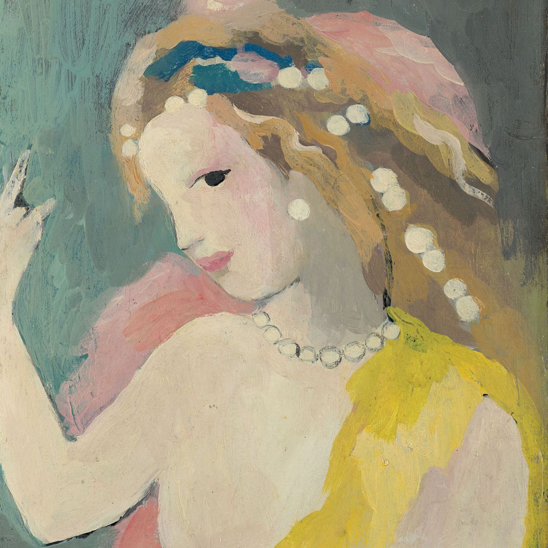 Marie Laurencin — Молодая девушка на уровне груди