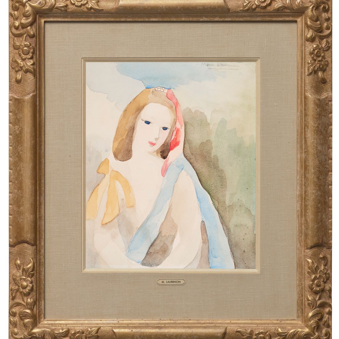 Marie Laurencin — Бюст женщины, изображение 2