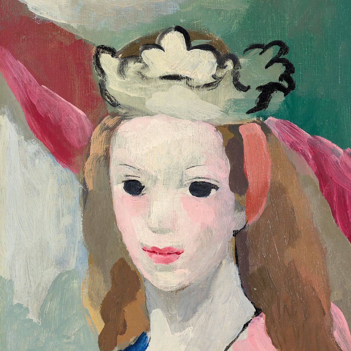 Marie Laurencin — Молодая девушка-кавалер, изображение 1