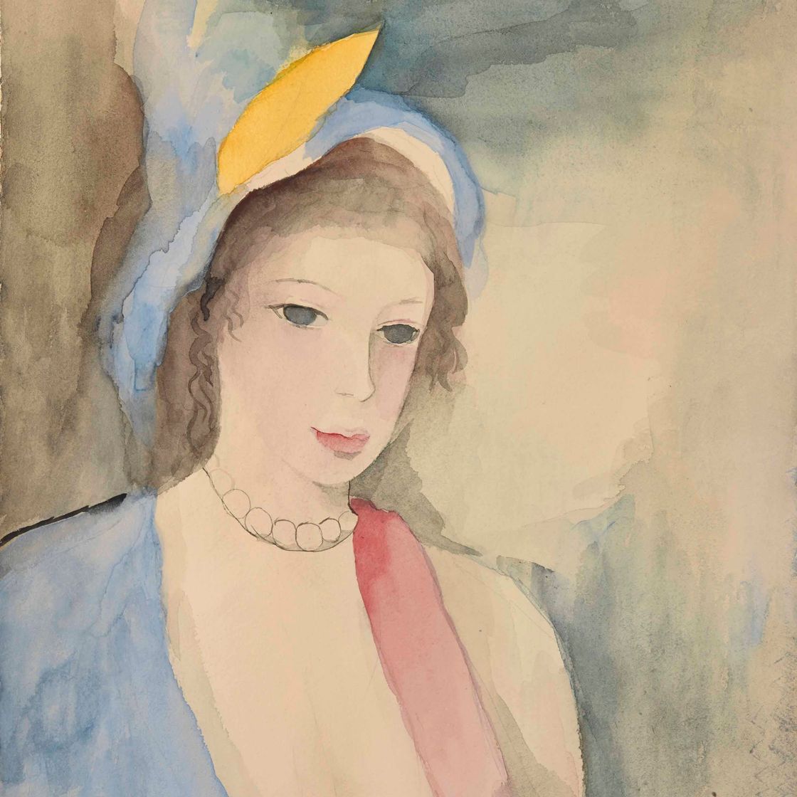 Marie Laurencin — Молодая девушка из перлов