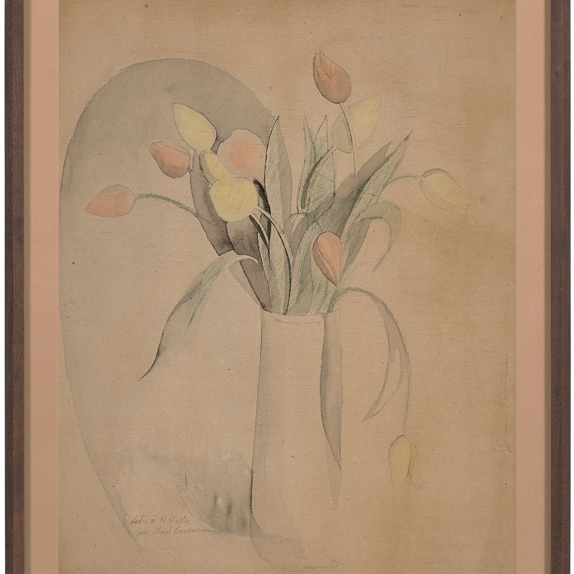 Marie Laurencin — Букет тюльпанов, изображение 2