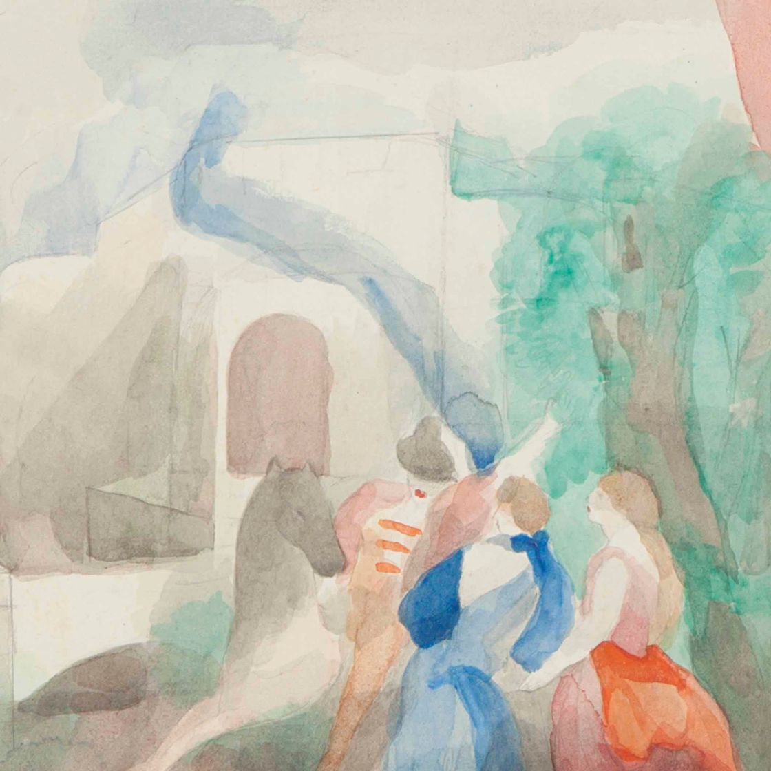 Marie Laurencin — Кавалеры и персонажи
