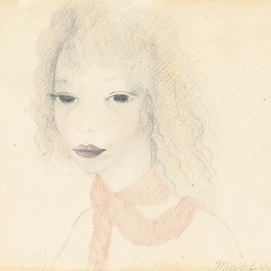 Marie Laurencin — Наедине с молодой девушкой