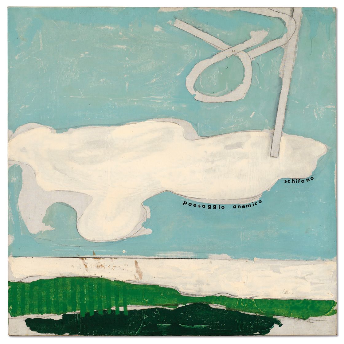 Mario Schifano — Анемичный пейзаж (Paesaggio anemico)