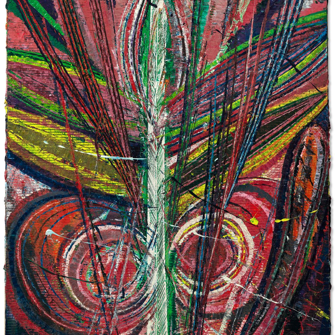 Mark Grotjahn — Без названия (Неиндейское лицо №4 45.59), изображение 1