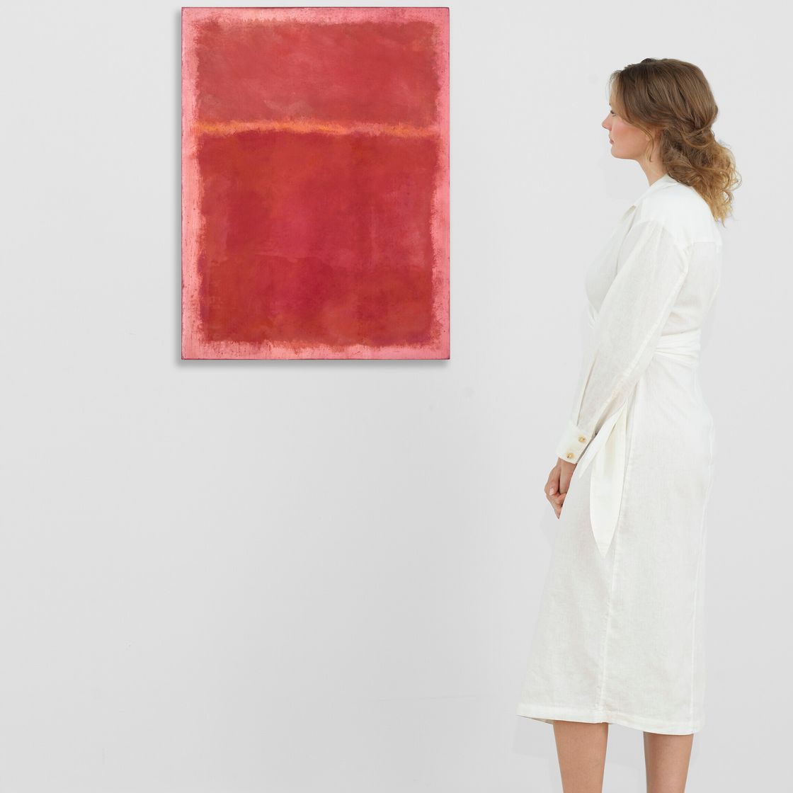 Mark Rothko — Без названия (красный, оранжевый на розовом), изображение 3