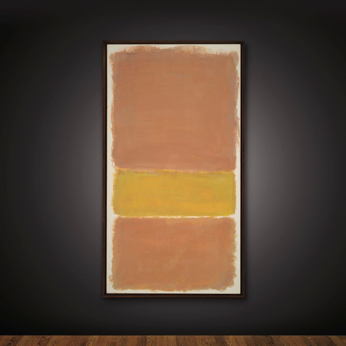 Mark Rothko — Без названия (оранжевый и желтый)
