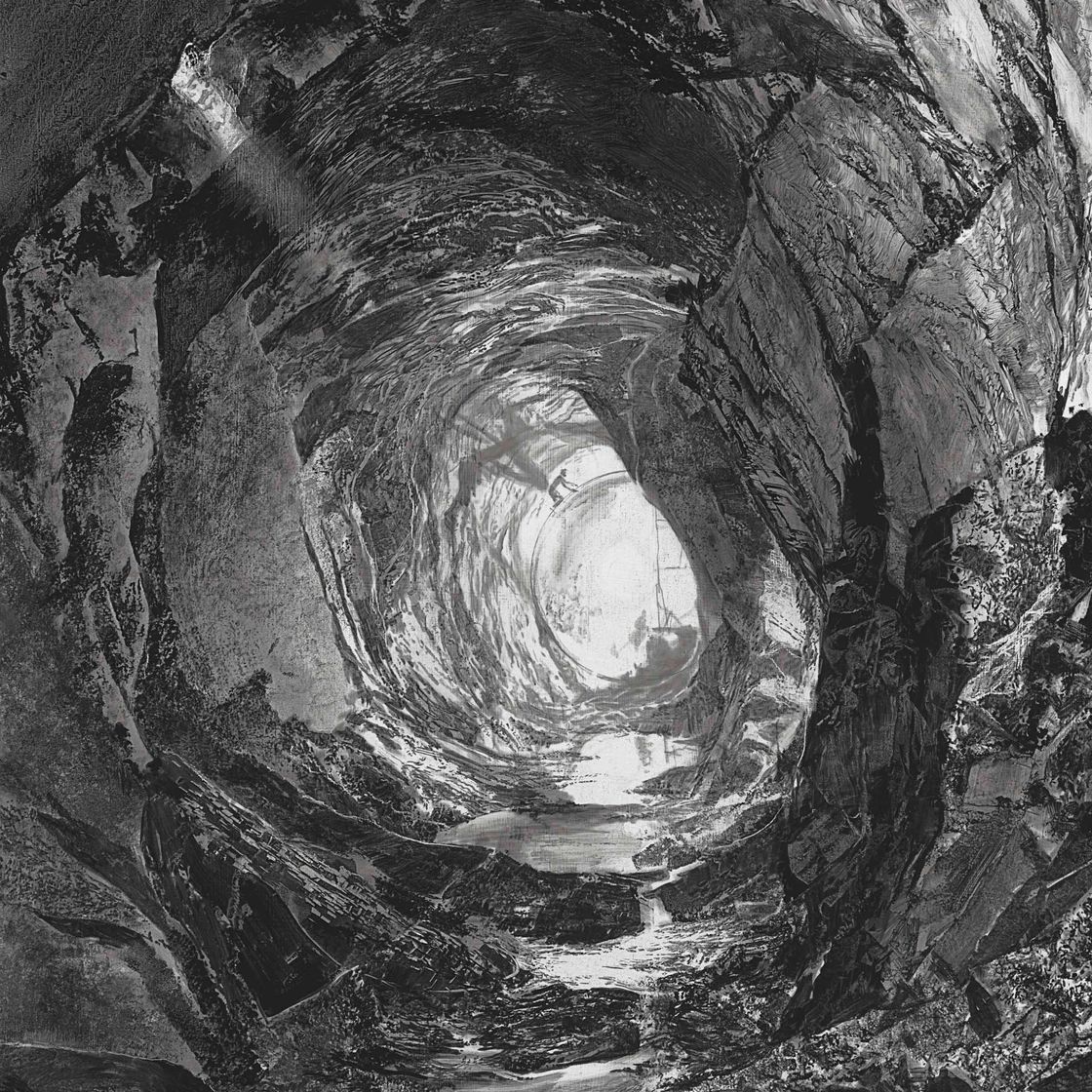 Mark Tansey — Исследование на тему "Установка объектива"