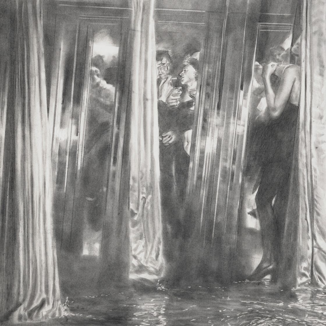 Mark Tansey — Вечеринка победы в конце истории, изображение 1