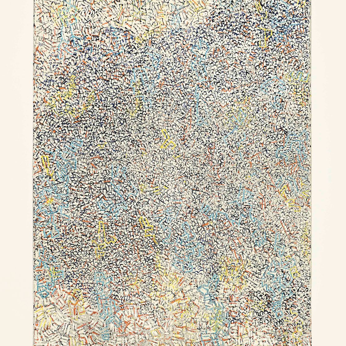 Mark Tobey — "Пополам", 1970; "Уходящий", 1971; "Ночной полет", 1975; "Композиция", 1966