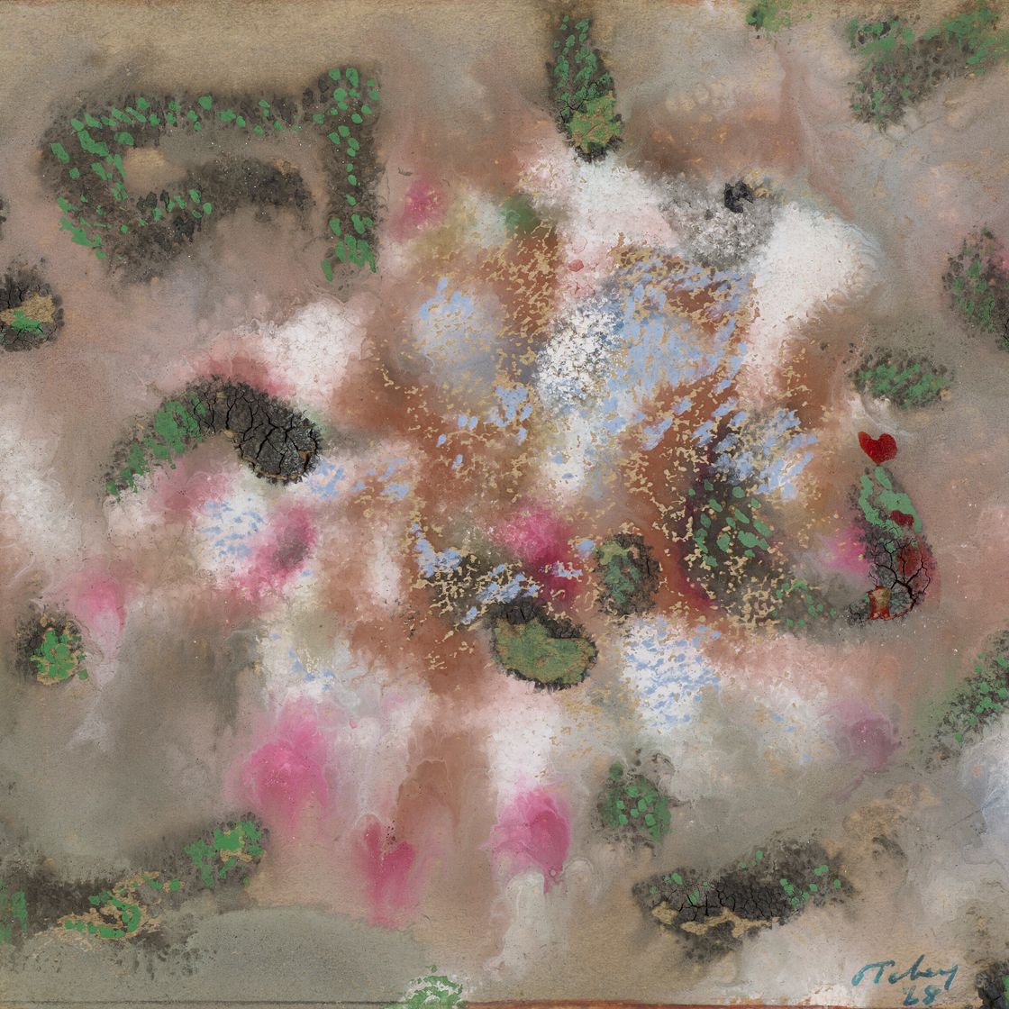 Mark Tobey — Абстрактная композиция, изображение 1