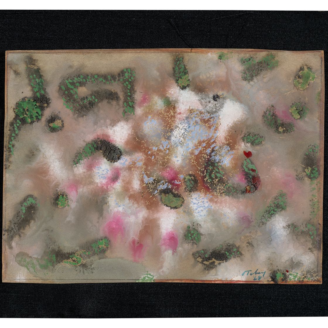 Mark Tobey — Абстрактная композиция, изображение 3