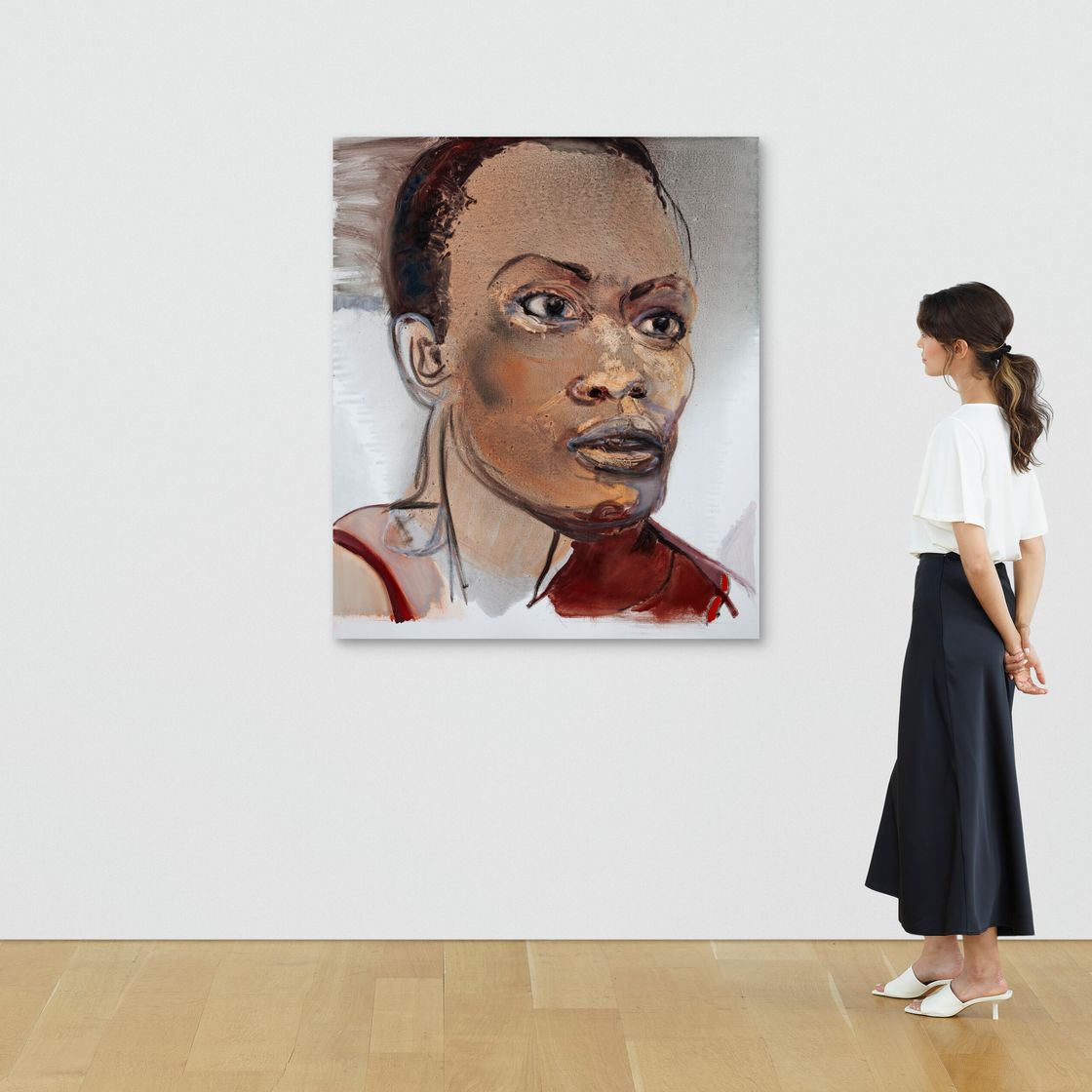 Marlene Dumas — Актер (портрет Романы Вреде), изображение 3