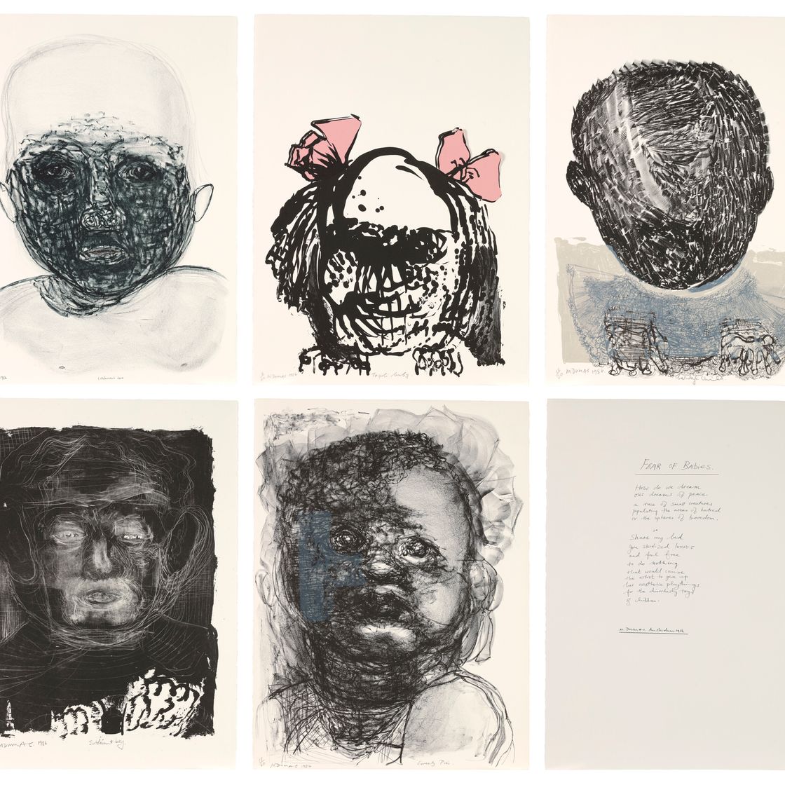 Marlene Dumas — Боязнь младенцев