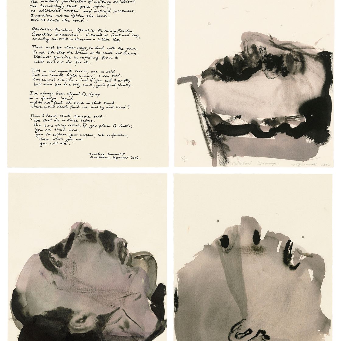 Marlene Dumas — Туман войны, изображение 1