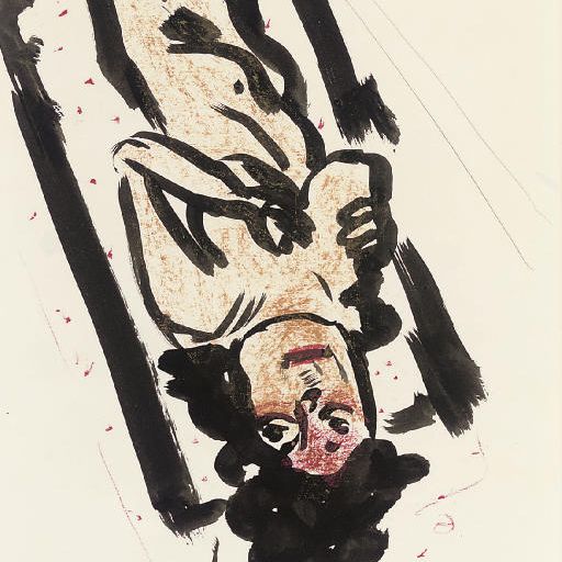 Marlene Dumas — Смотрит на меня сверху вниз