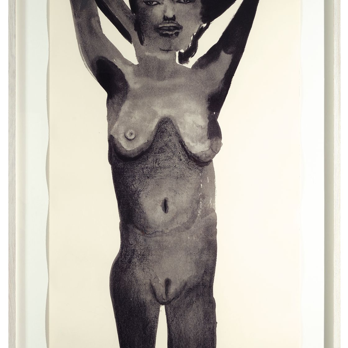 Marlene Dumas — Фиолетовая поза