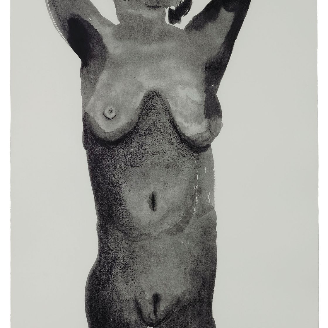 Marlene Dumas — Фиолетовая поза
