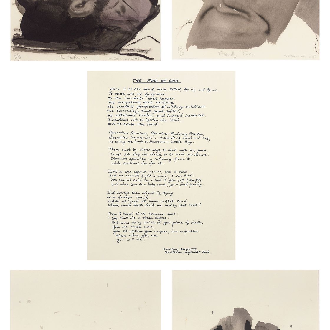 Marlene Dumas — Туман войны