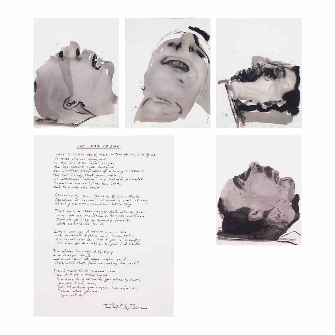 Marlene Dumas — Туман войны, изображение 1