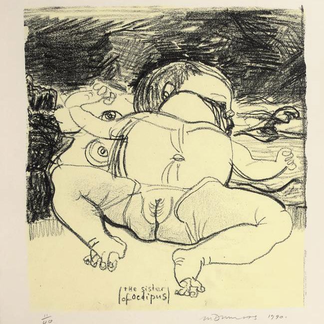 Marlene Dumas — Сестра Эдипа