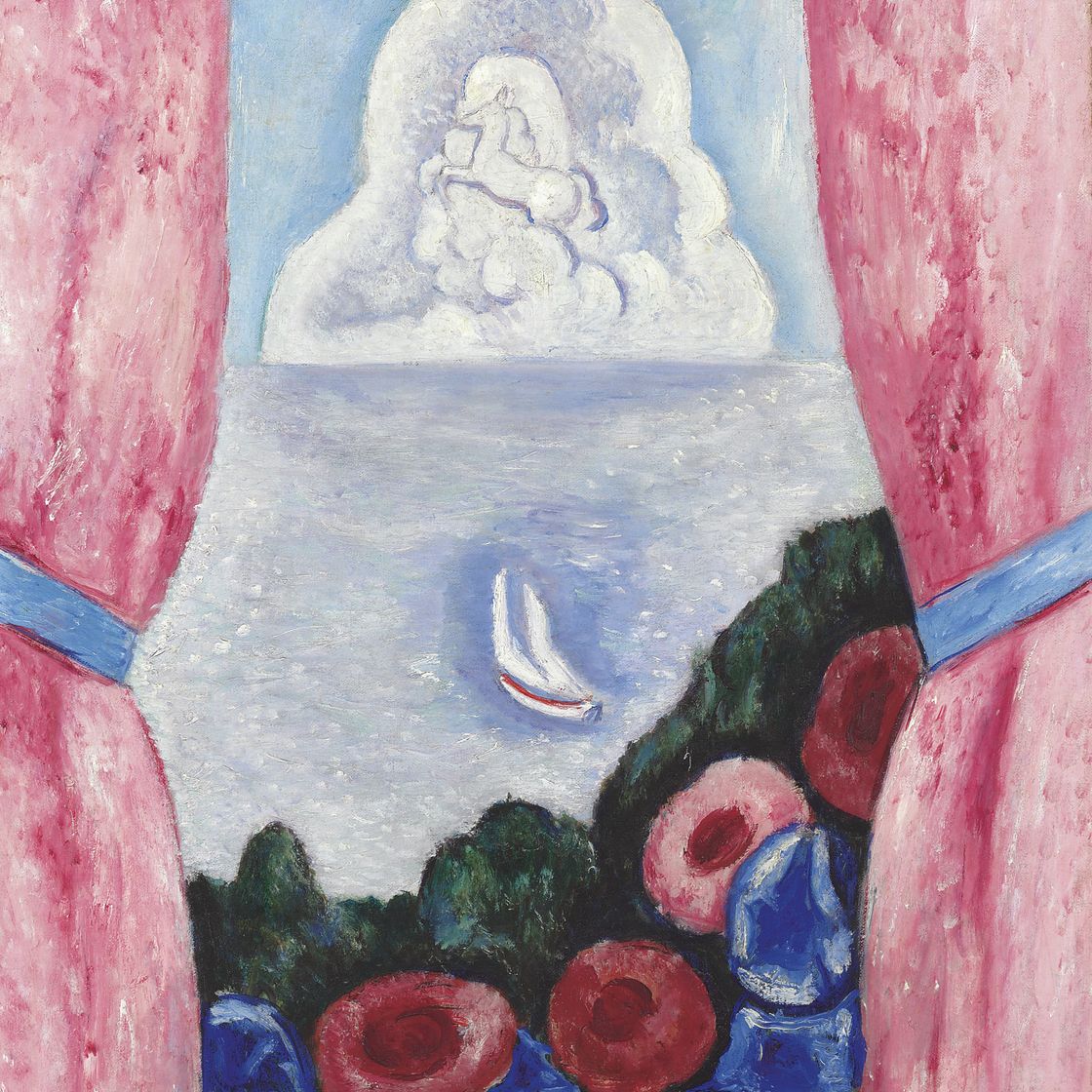 Marsden Hartley — Вид из окна