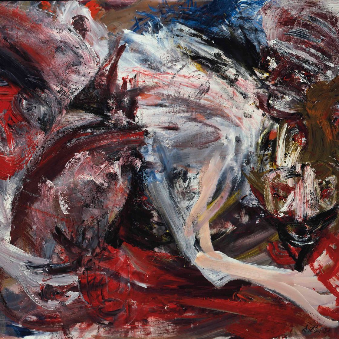 Martin Disler — Он Титель, 1983